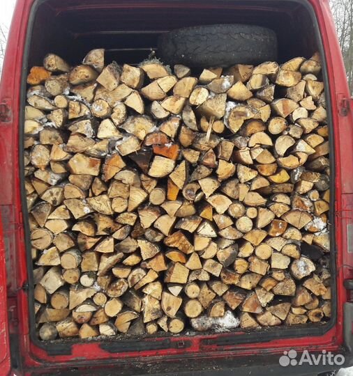 Сухие ольховые дрова