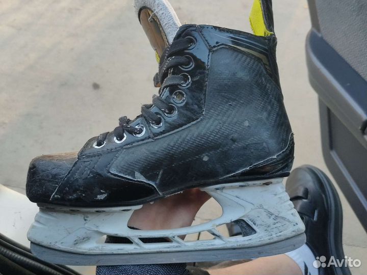 Хоккейные коньки bauer 39-40 размер