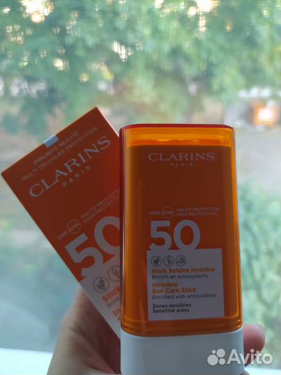 Солнцезащитный стик Clarins SPF 50