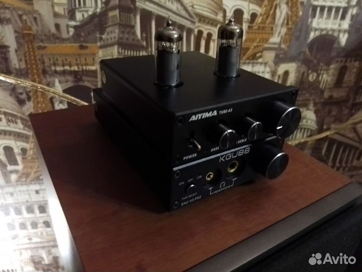 Усилитель для наушников, цап, транспорт USB