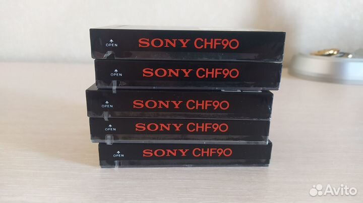 Аудиокассеты sony CHF 90