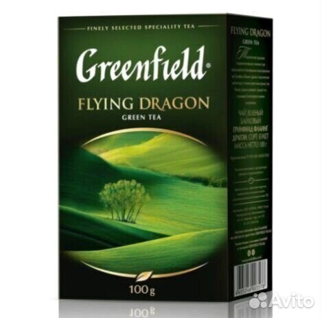 Чай Greenfield Flying Dragon Зелёный 100 г