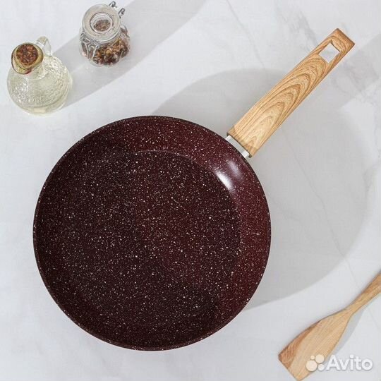 Сковорода кованая Magistro Natural. Brown, d26 см