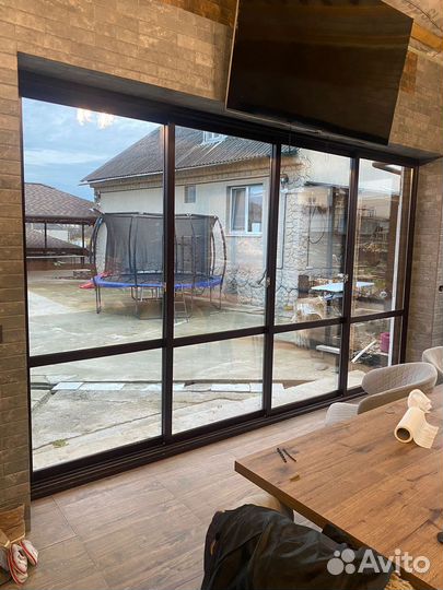 Панорамное остекление веранды