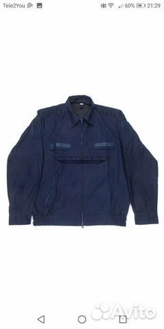 Офисная военная форма синяя