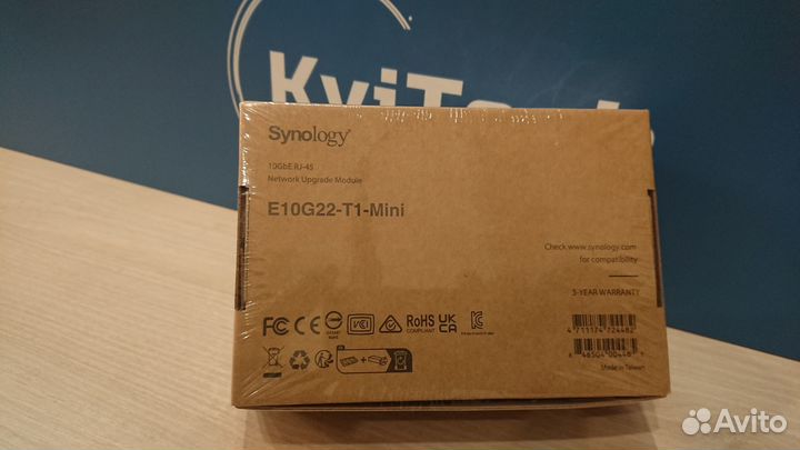Сетевая карта Synology E10G22-T1-Mini 10GbE приход