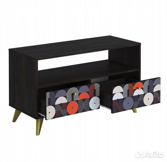 Фьюжн Тумба тм-005 Камень угольный vinil