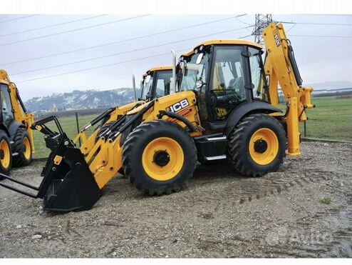 Аренда экскаватора погрузчика jcb