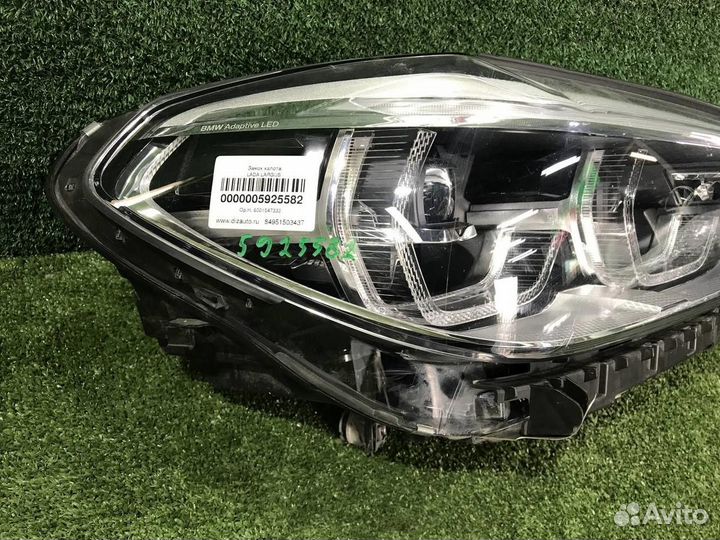 Фара правая BMW X3