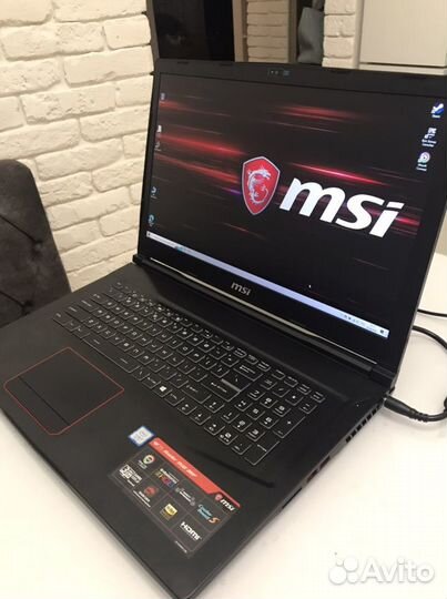 Ноутбук бу игровой msi