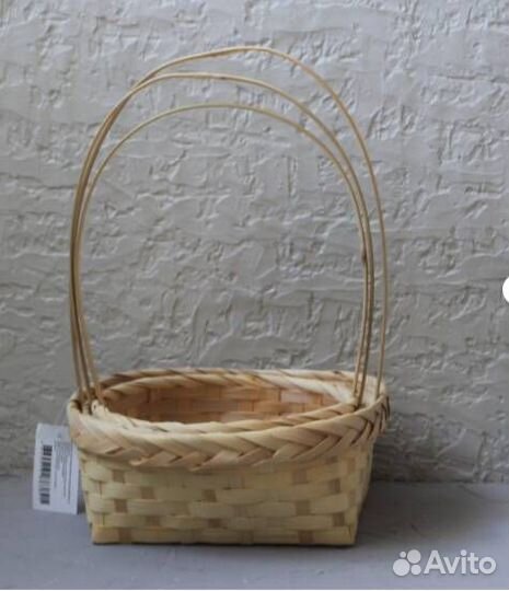 Набор корзин из бамбука (3 шт) для флористов