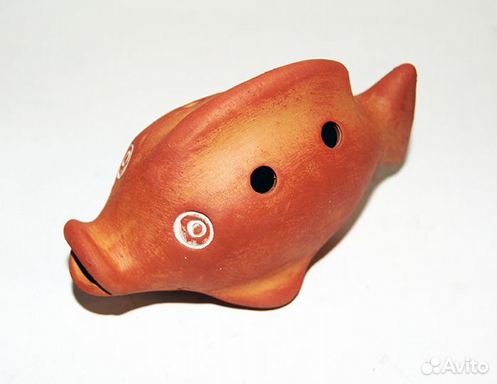 MN-OMS-9 Окарина малая сувенирная Рыбка, Мастерска