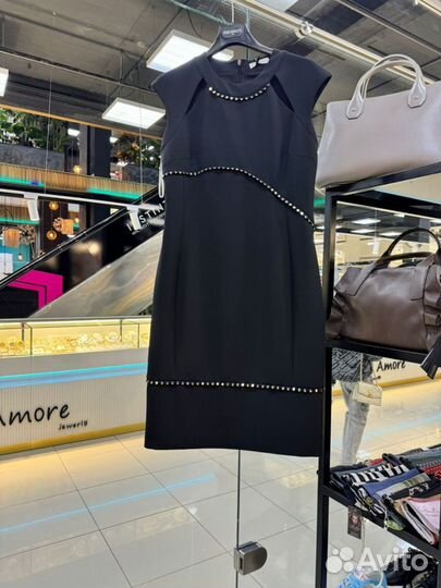 Платье черное Versace новое 46 48 50