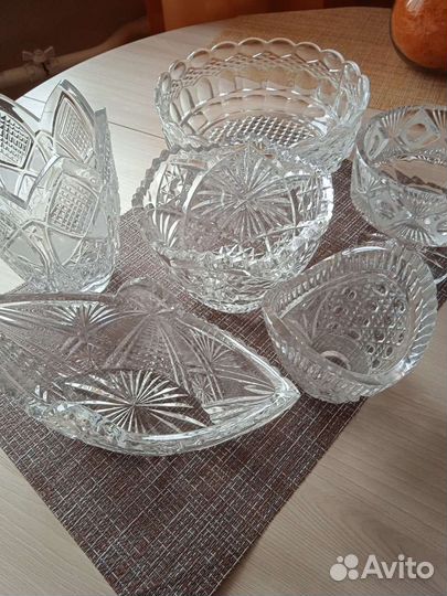 Хрустальная салатница