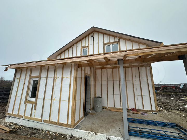 Дом 130 м² на участке 7,5 сот.