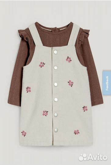 Платье сарафан для девочки 92
