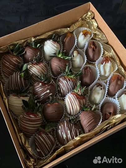 Клубника в шоколаде