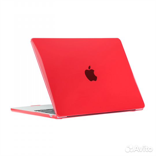 Чехол для MacBook Air 13 2011-2017 глянец красный
