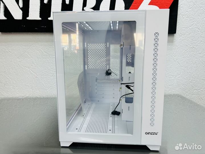 Корпус для компьютера Ginzzu V400 White