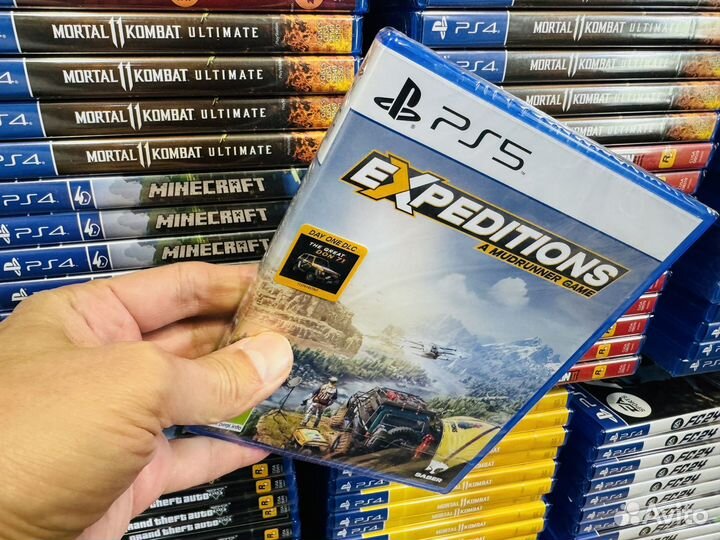 Expeditions a mudrunner game ps5 диск