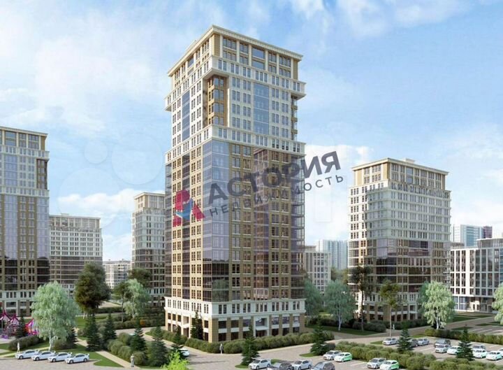 3-к. квартира, 68,4 м², 10/13 эт.