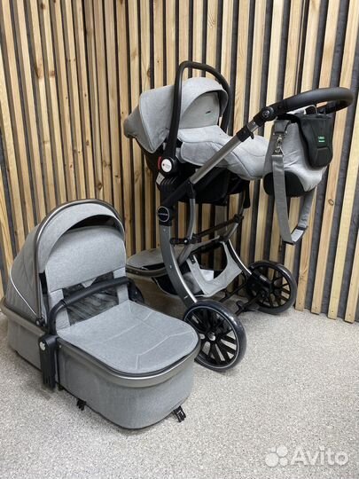 Коляска luxmom 601A NEW 2023