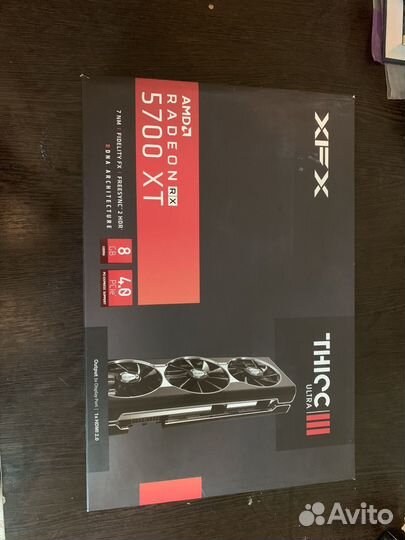 Видеокарта Rx 5700 xt
