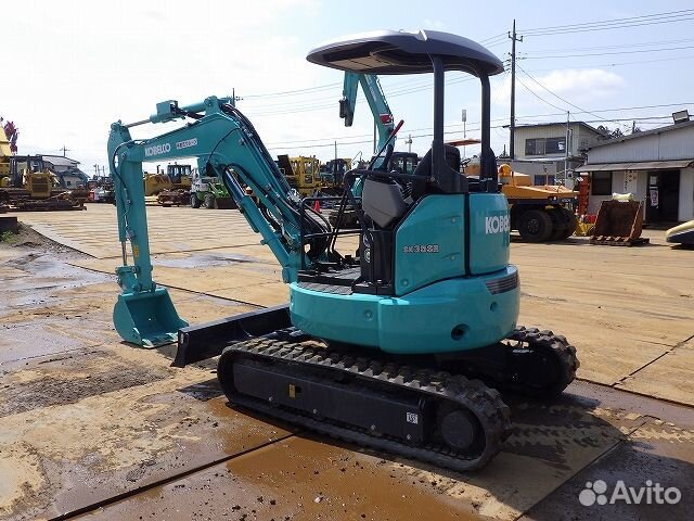 Мини-экскаватор Kobelco SK35SR, 2022