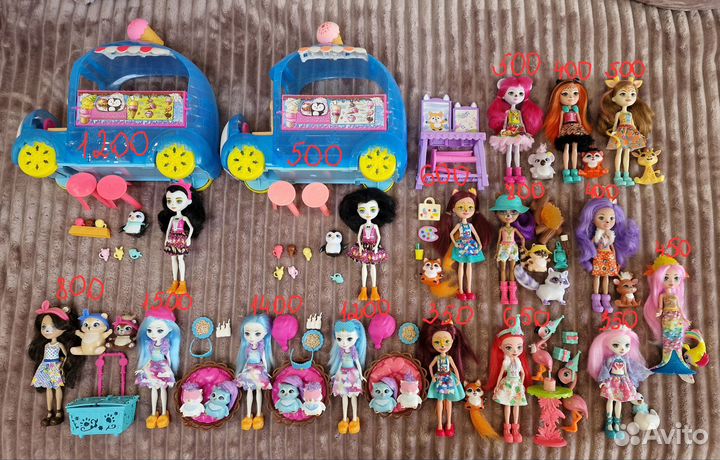 Энчантималс Enchantimals Куклы Аксессуары