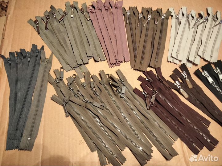 Застежка Молния-74 шт одной кучей за эту цену,нов