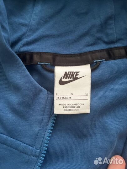 Костюм nike tech fleece синий