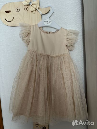 Платье для девочки 86