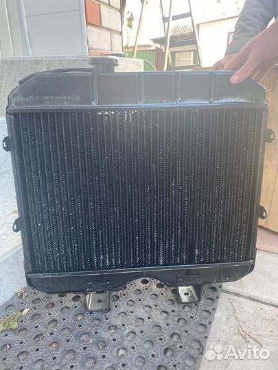 Радиатор УАЗ-452,469 медный 2-х рядный