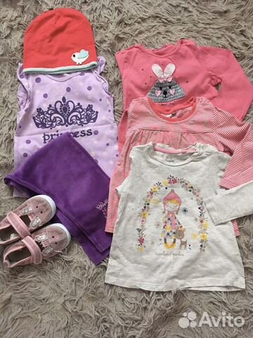 Вещи пакетом на девочку