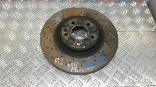 Диск тормозной передний mercedes benz C-class W203