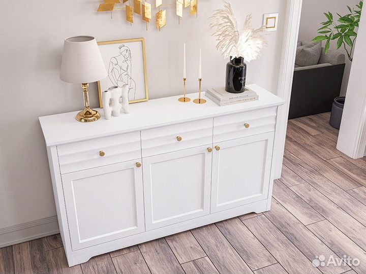 Тумба денвер, Белый матовый