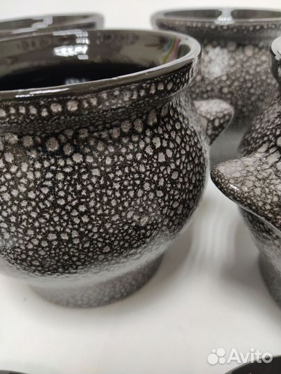 Набор горшочков для запекания 700мл 4 шт