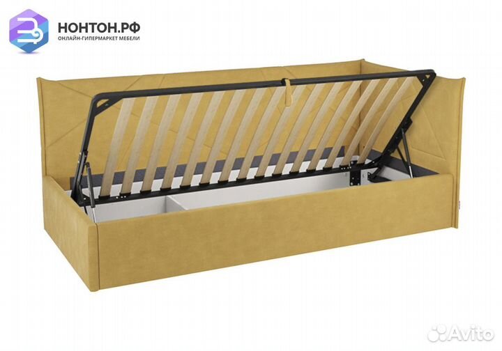 Кровать Квест 0.9 медовая