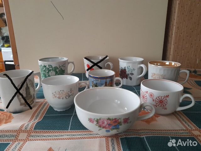 Бокалы,чашки Вербилки,Дулево,Гжель,Песочное СССР