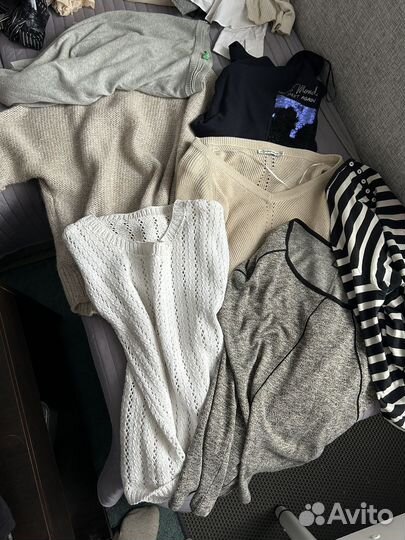Огромный пакет женской одежды на девушку 42 44