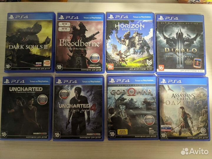 Игры ps4