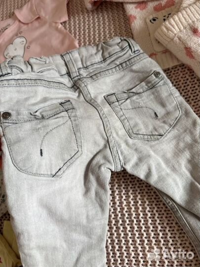 Одежда для девочки 74 80 пакетом
