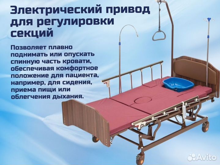 Медицинская кровать для лежачих больных