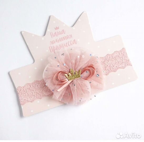 Повязка на голову для девочки