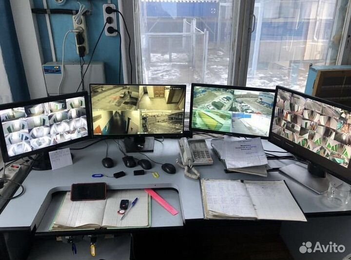 Видеонаблюдение, домофоны