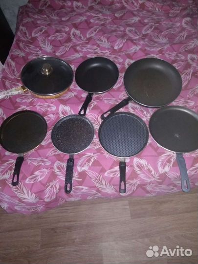 Сковороды алюминиевые