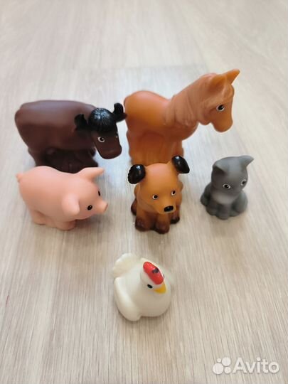 Набор резиновых игрушек 