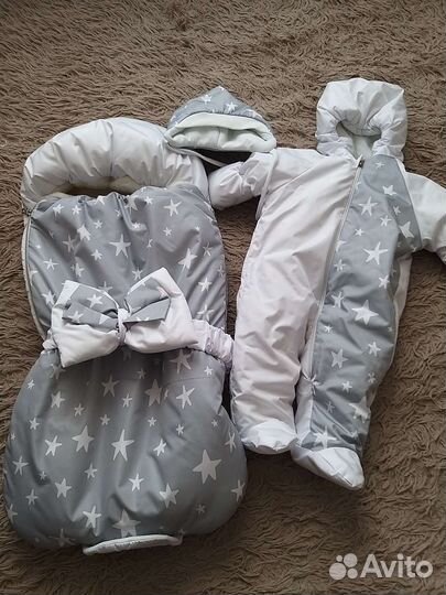 Комплект на выписку зима