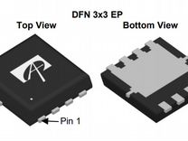 Микросхема AON7524 N-Channel MOSFET 30V 28A DFN3x