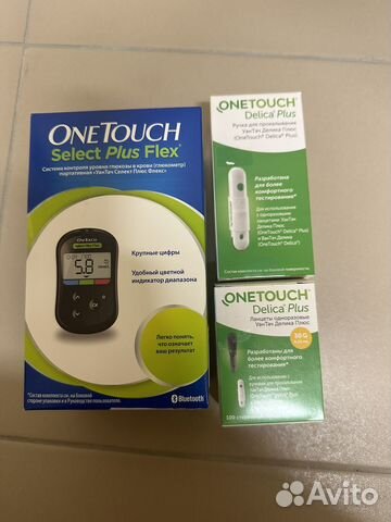 Комплект новый глюкометра one touch select plus купить в Казани ...